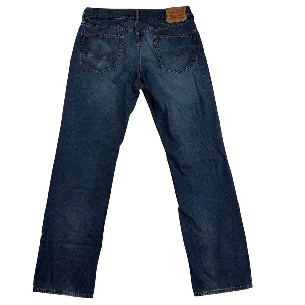Levi's 559 Relaxed Straight Jeans Mens 34x36 Blue Medium Wash Denim